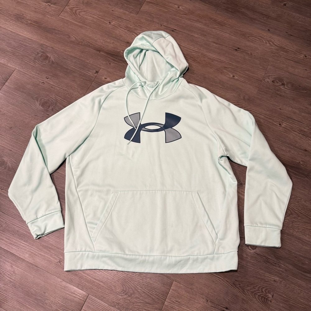 Under Armour Women’s Mint Green Hoodie Loose Fit Hooded Sweatshirt